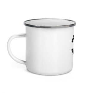 Enamel Mug Former-D1-Athlete-(Alpha)-Circle-in-Black-Letters